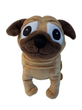 Kohls Cares Yip Snap Yap Plush Pug Puppy Dog Toy Stuffed Animal 9"